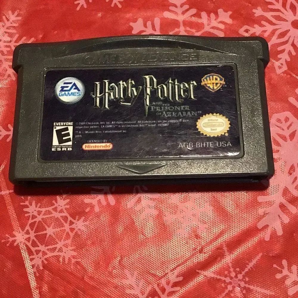 Harry Potter and the prisoner, Nintendo game cartridge